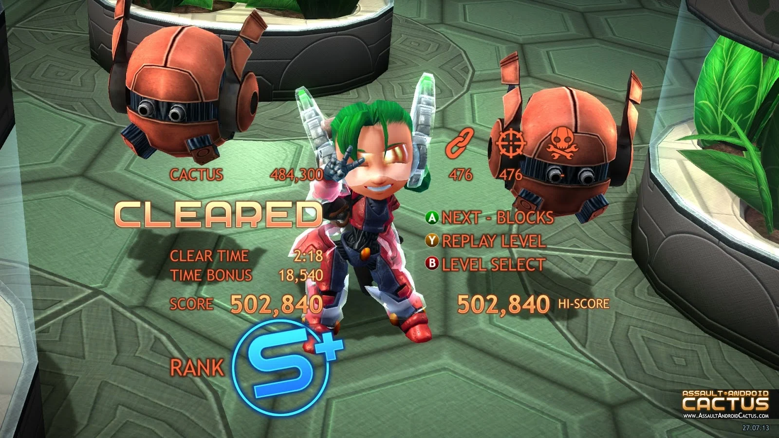 Assault Android Cactus Review: Super Blasters For All