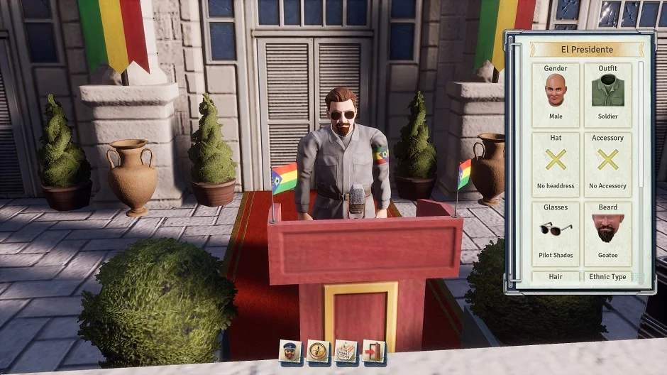 Your Presidente is totally customizable!