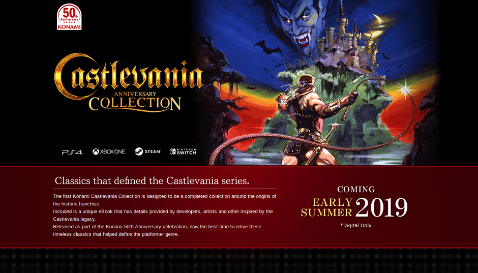 Castlevania Anniversary Collection - PS4 Games