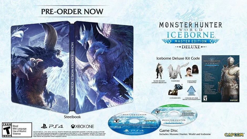 MONSTER HUNTER WORLD: ICEBORNE Announced And Its Getting Some Cool Limited Editions!