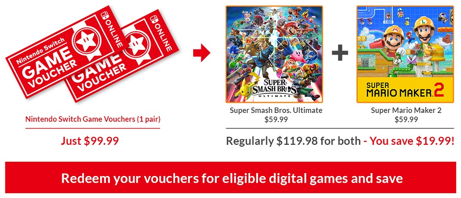 Nintendo Is A New Game Voucher For Digital Titles —