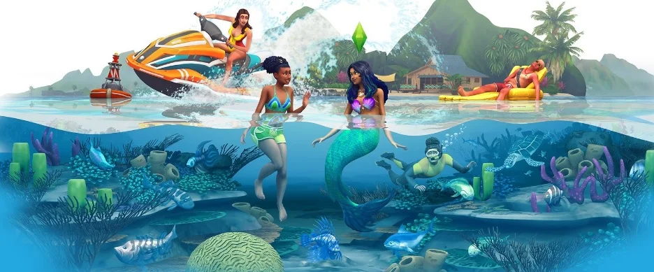 THE SIMS 4 Goes Aquatic With Island Living Expansion!