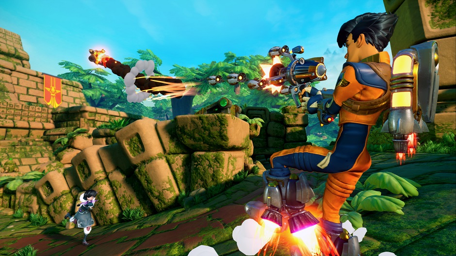ROCKET ARENA Combines Hero Shooters With SMASH BROS. And Pulls It Off!