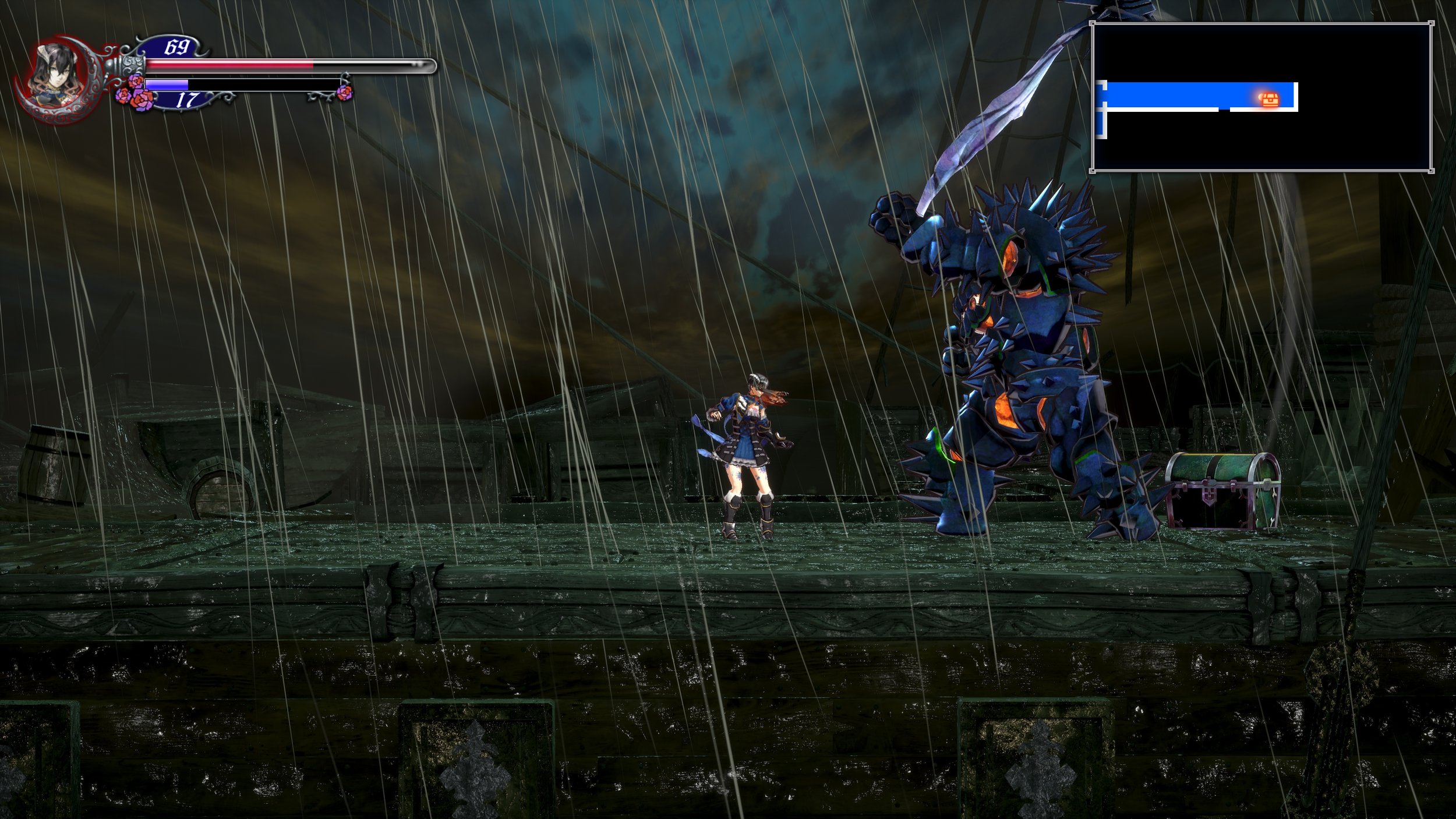 Enemy design, atmosphere, weapons and inventory are all perfect old school cool