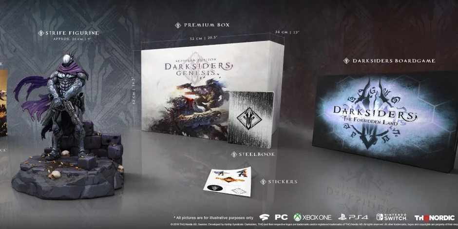 DARKSIDERS GENESIS Announce Collector's And Limited Nephilim Edition's!