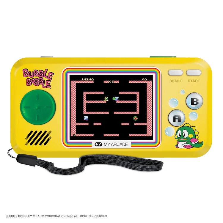My Arcade - Pocket Player Galaga - Console De Jeu Portable - 3 Jeux En 1 Fiche Technique Et Prix Au Maroc