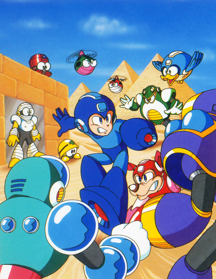 mega man 6 box