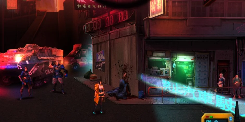 SENSE: A CYBERPUNK GHOST STORY First Impression - Dark Puzzle Solving In 2D