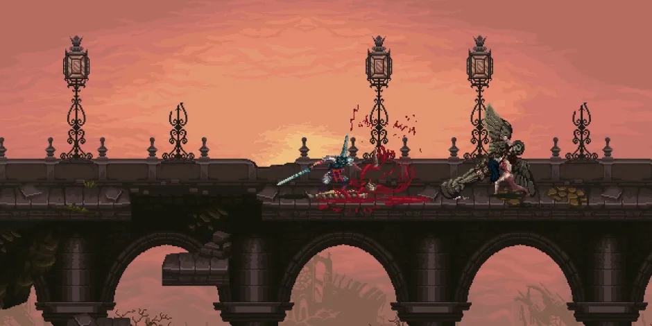 Intense 2D Action Gore Game BLASPHEMOUS Releases Next Week