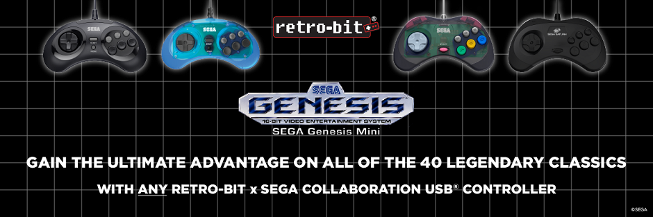 Retro-bit SEGA USB and Bluetooth Genesis, Saturn and Dreamcast accessories  revealed! » SEGAbits - #1 Source for SEGA News