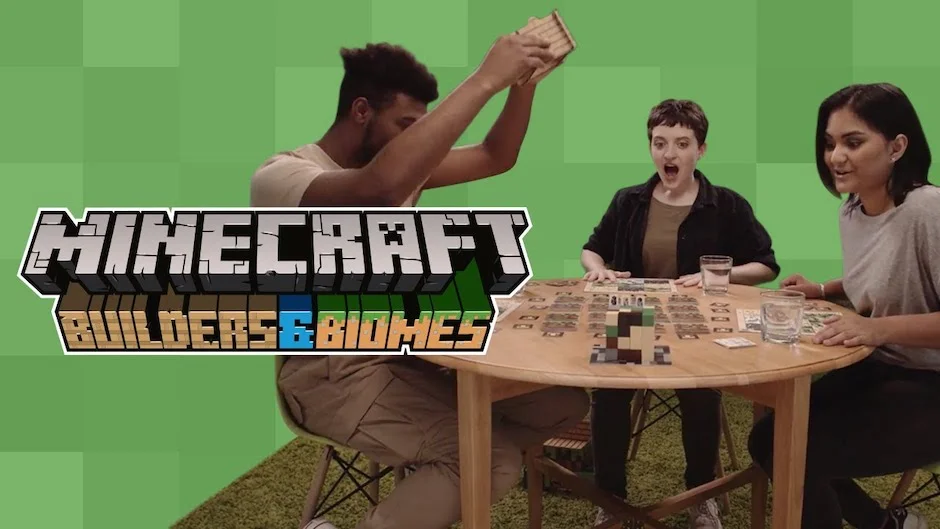 MINECRAFT: BUILDERS &amp; BIOMES Brings Blocks To Board Games