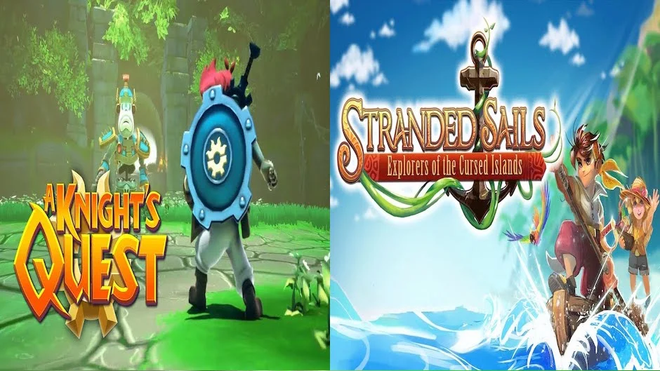STRANDED SAILS And A KNIGHT'S QUEST Are Almost Here