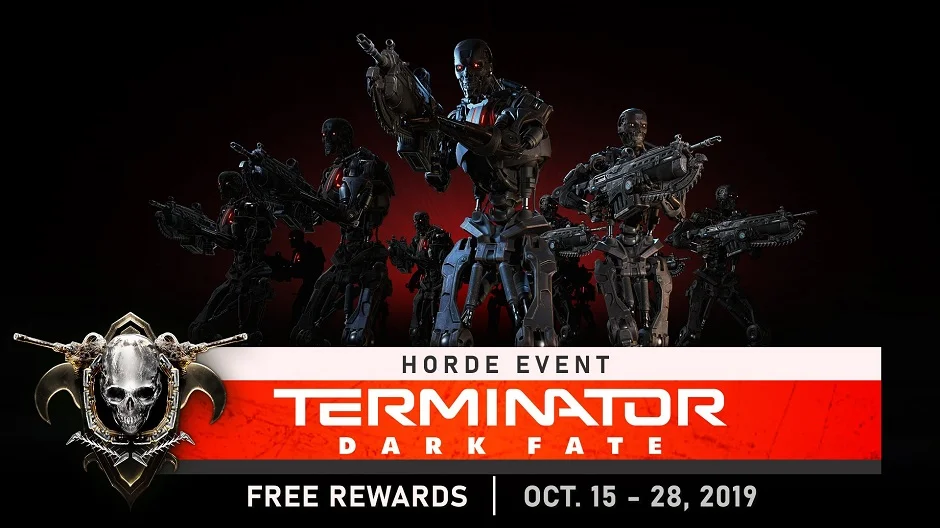 GEARS 5 Terminator Dark Fate Horde Event &amp; Second Character Pack