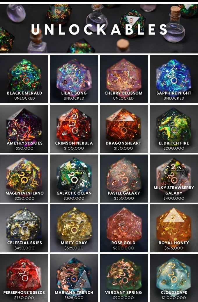 DISPEL DICE - The Most Beautiful Dice In The World?