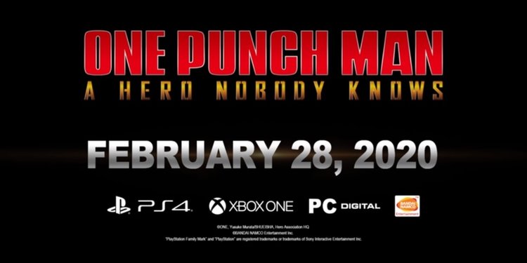 One Punch Man: A Hero Nobody Knows Coming to PC, PS4, and Xbox One