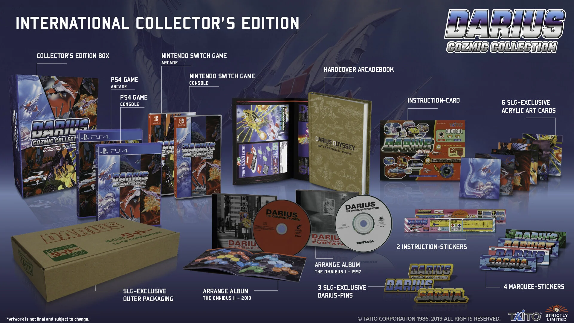 Strictly Limited Games Is Celebrating Their Second Anniversary With A Sick Darius Collection!