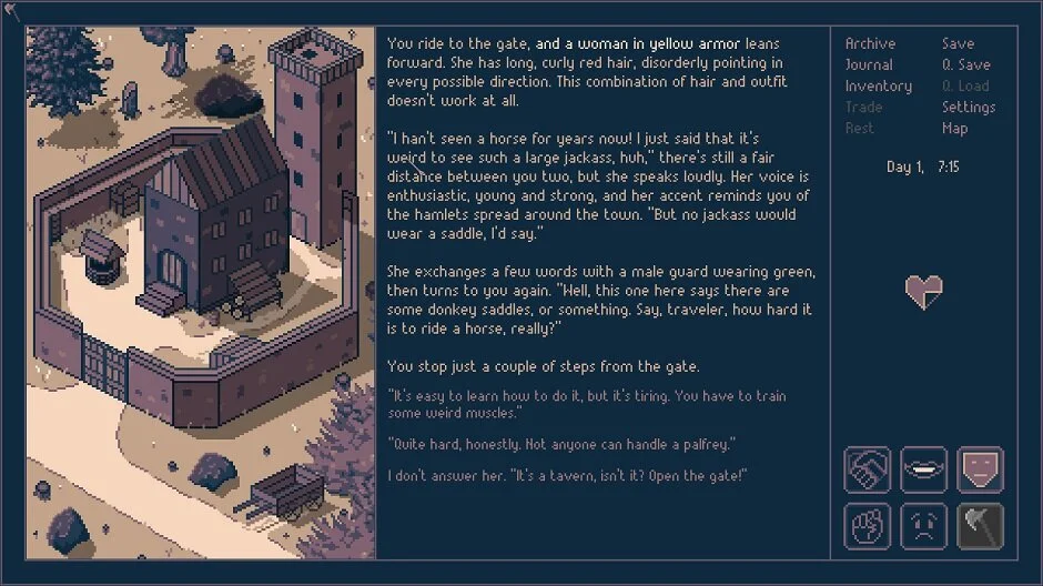 A New Text Based RPG Is Coming To PC In ROADWARDEN