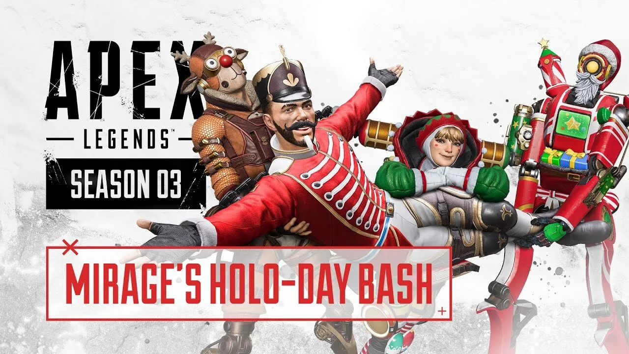 APEX LEGENDS Reveals MIRAGE'S HOLO-DAY BASH Event