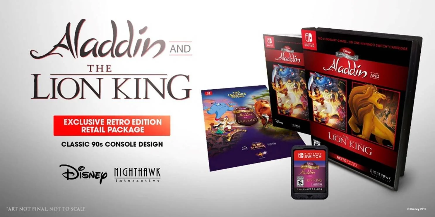 DISNEY CLASSIC GAMES: ALADDIN AND THE LION KING Retro Editions Are Now Available At Best Buy!