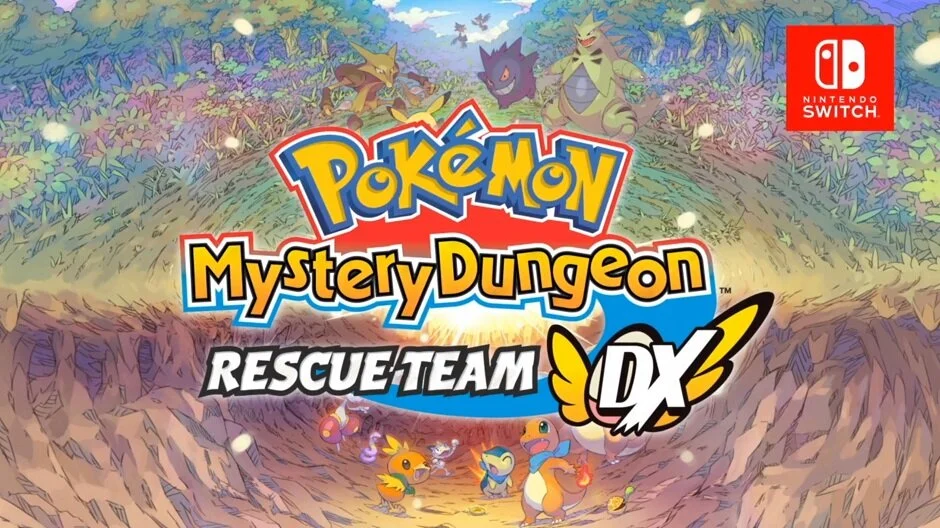 POKEMON MYSTERY DUNGEON RESCUE TEAM DX Is Coming To Switch This March!