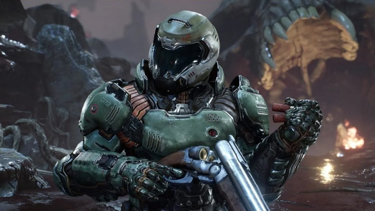The Doom Slayer Gets To Work In New DOOM ETERNAL Trailer