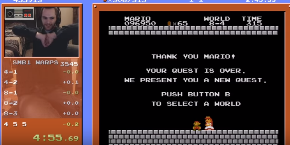 Super Mario Bros. World Record Progresses Even Further! 