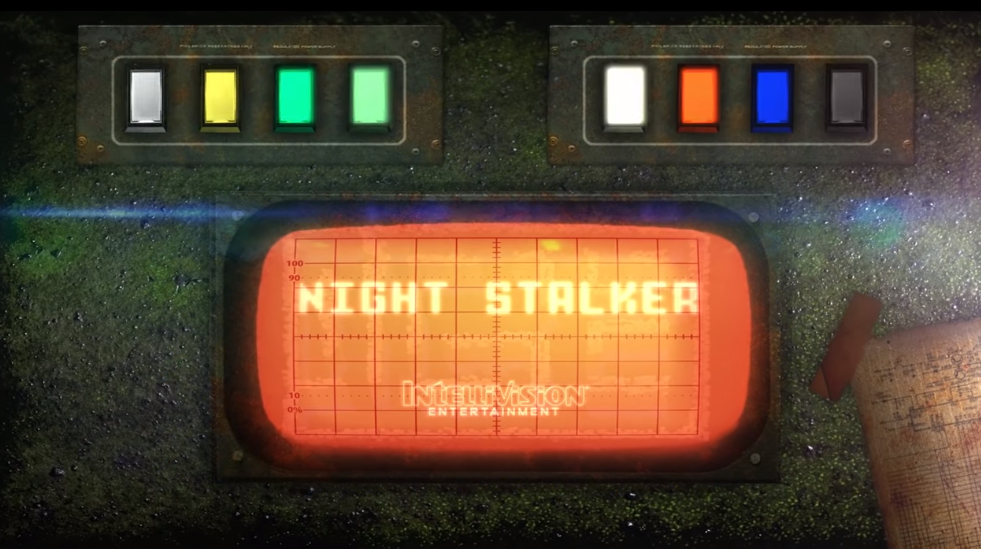 Gameplay video: NIGHT STALKER remake on Intellivision Amico!