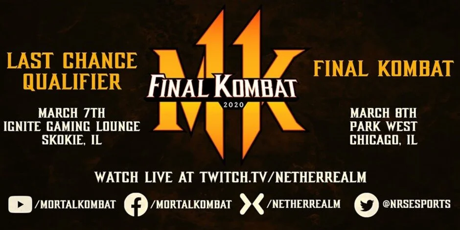 MORTAL KOMBAT Championship, Final Kombat 2020, Set To Feature Special Appearances And Exclusive Reveals