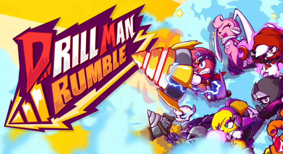 Get Ready To Rumble With Up To 8 Of Your Closest Friends In Action Platformer DRILL MAN RUMBLE 