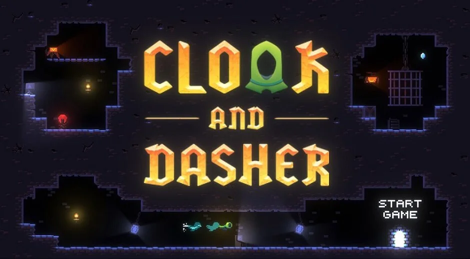Insanely Fast 2D Platformer Game CLOAK AND DASHER Is Available Now Through Steam Early Access