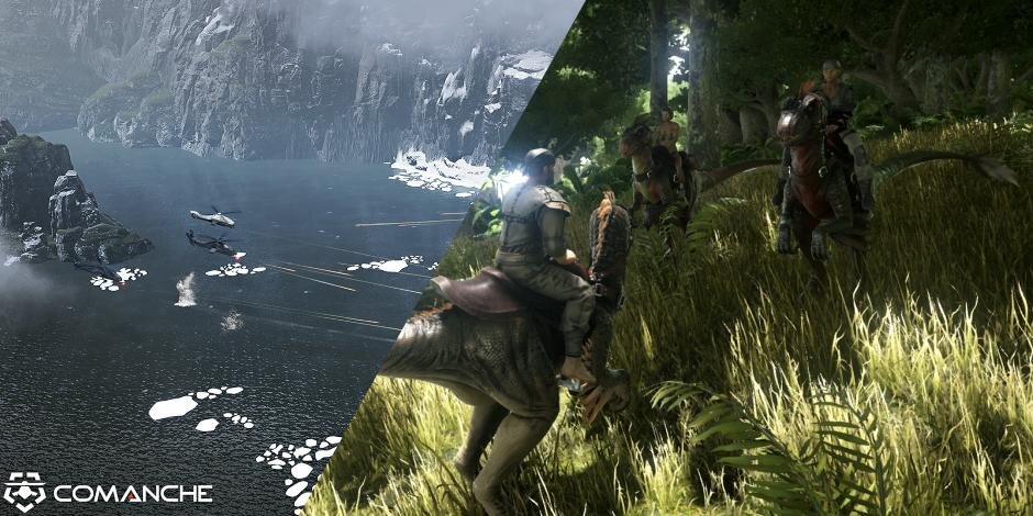 Looking For Something New To Play This Weekend? Play ARK GENESIS And COMANCHE For Free!