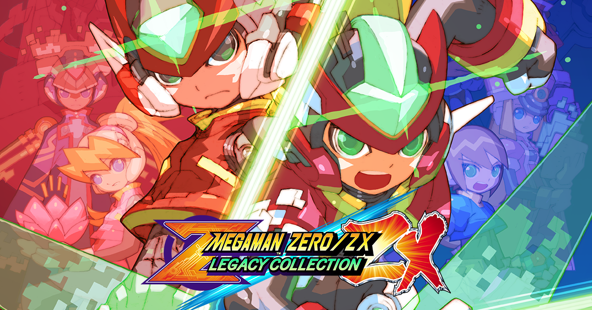 MEGA MAN ZERO/ZX LEGACY COLLECTION is Out Now! 