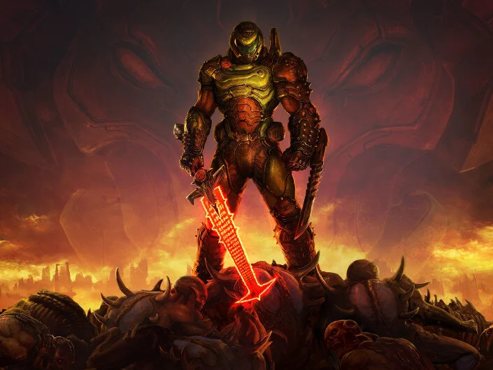 Critics Hype Up DOOM ETERNAL In Blood-Soaked Launch Trailer