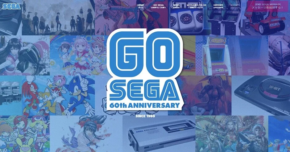 Sega Launches 60th Anniversary Website Dedicated To The Companies History