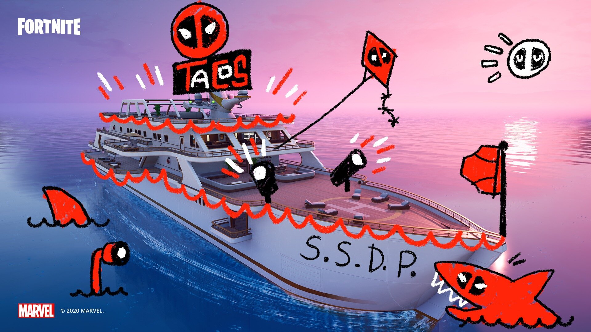 Deadpool Is A Little Busy In FORTNITE Debut