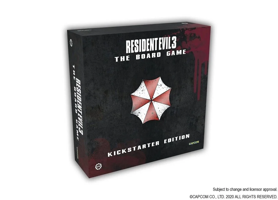 RESIDENT EVIL 3: THE BOARD GAME Comes To Kickstarter On April 28