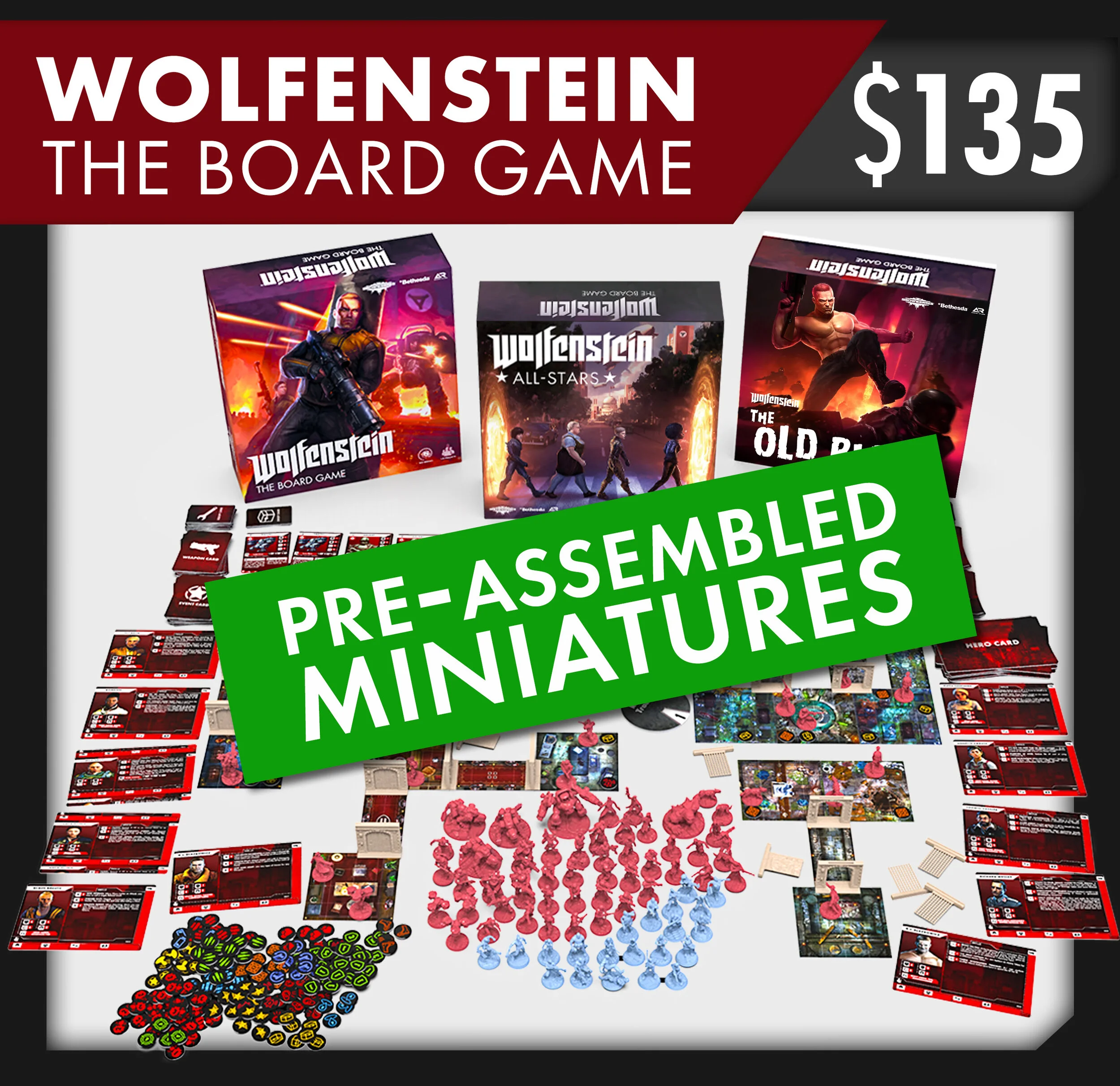 Big Gains For WOLFENSTEIN: THE BOARD GAME... And Big Rewards!
