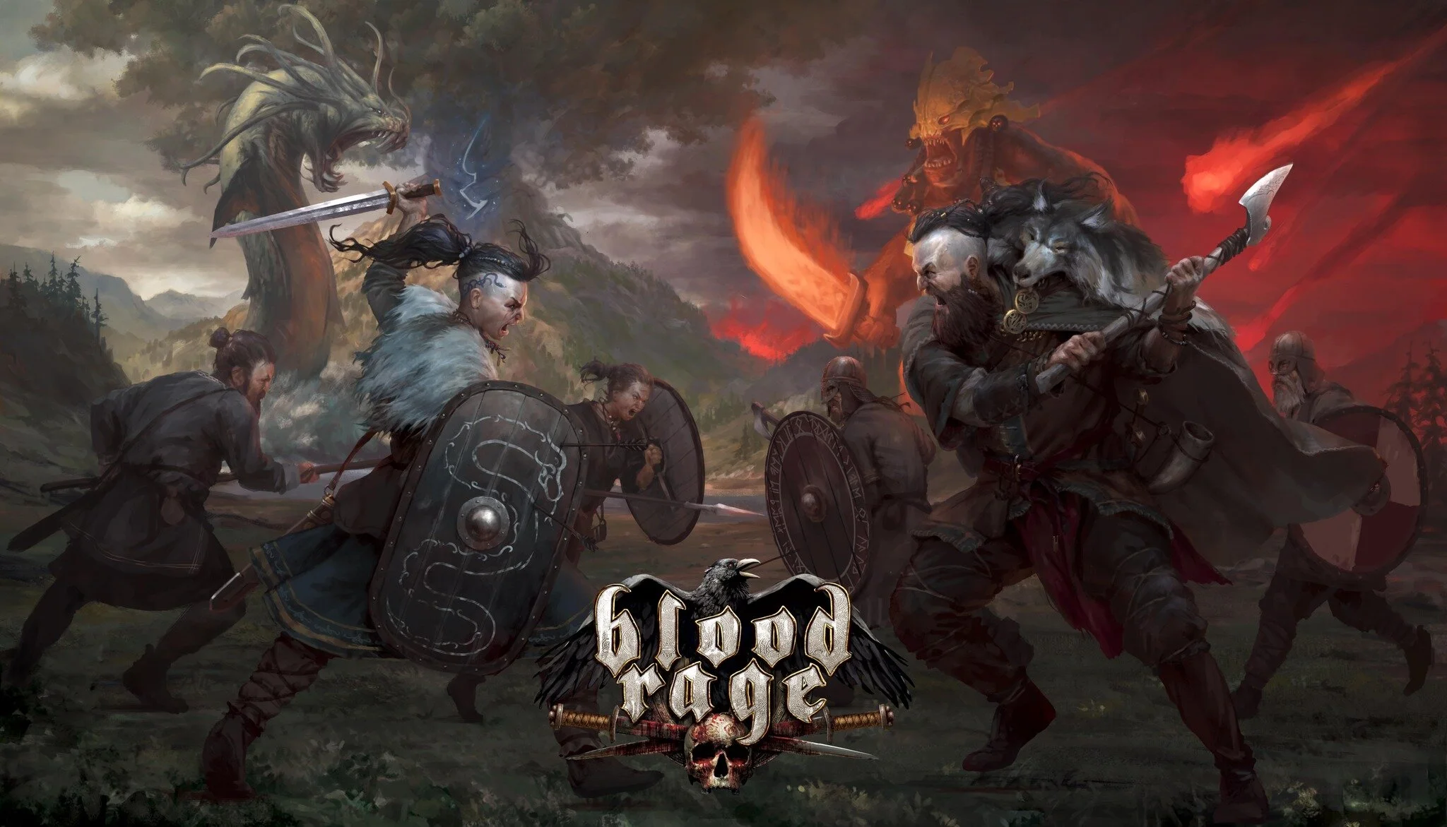BLOOD RAGE: DIGITAL EDITION Available For Pre-Order!