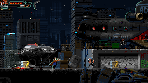 HUNTDOWN Review: A 16-Bit Darling Dripping With ‘80s Nostalgia