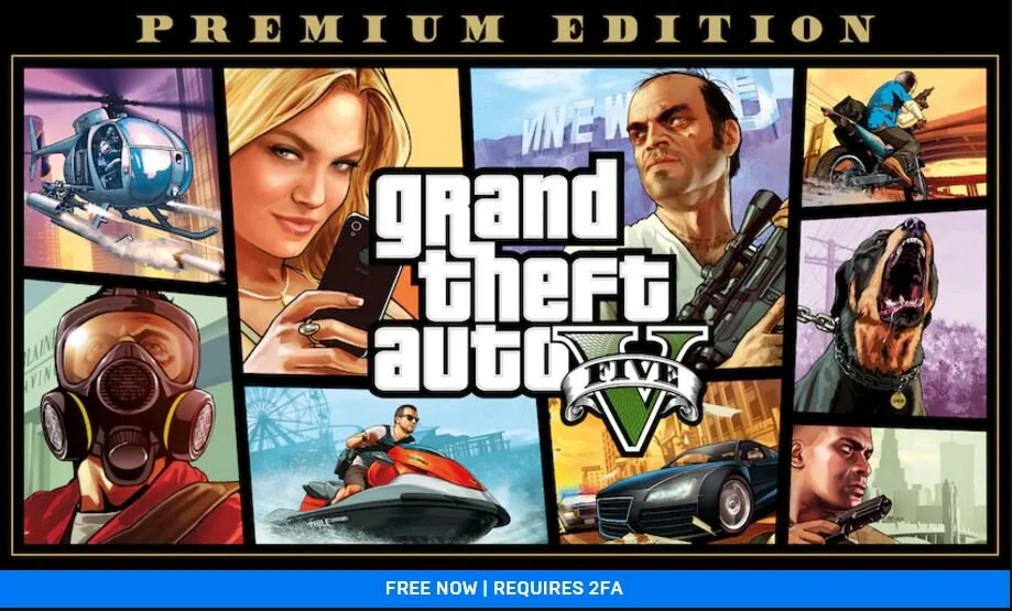 You Can Get GRAND THEFT AUTO V Free for PC on Epic Games Store