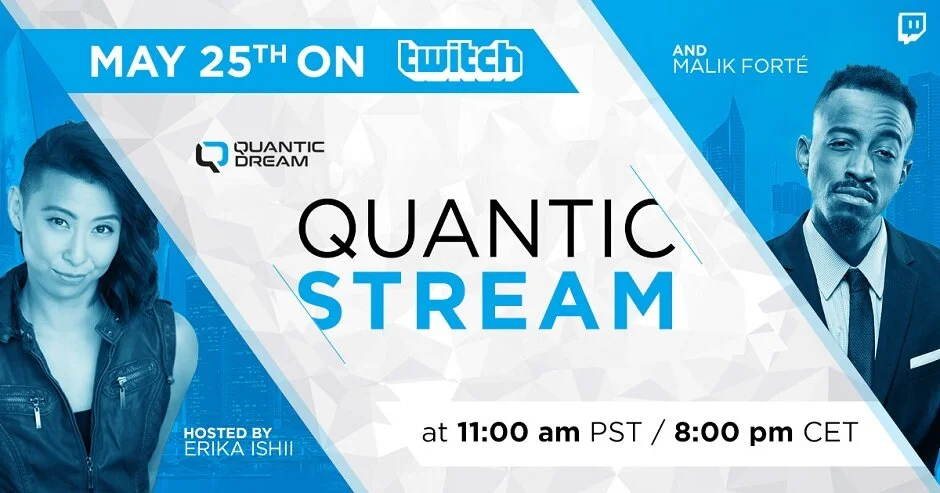 Quantic Dream Is Hosting Its First Live Stream Next Week Alongside New Twitch Extension!