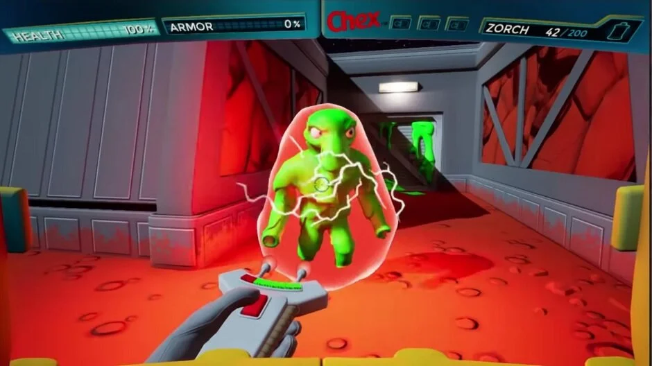CHEX QUEST HD Now Available On Steam For Free, With Multiplayer!
