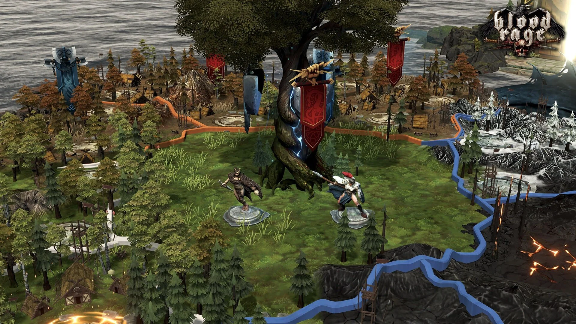 Exclusive Screenshots Of Blood Rage Digital Edition Gametyrant