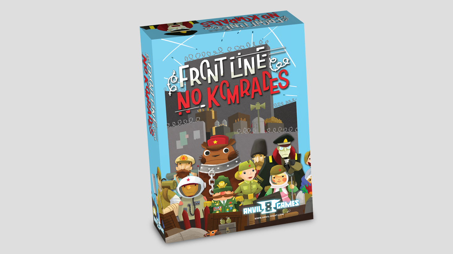 FRONT LINE NO KOMRADES Review: A Whimsical Yet Cutthroat Card Game