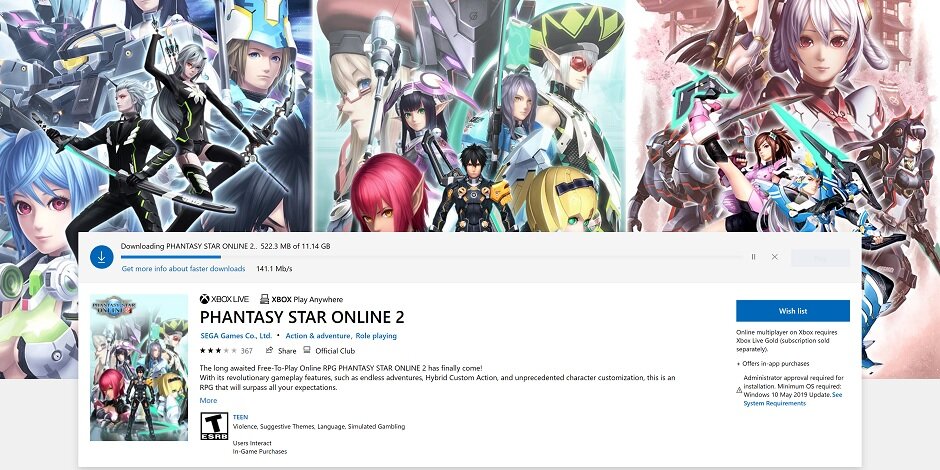 jogo Phantasy Star Online episode 1 e 2 XBox - sega - Outros Games