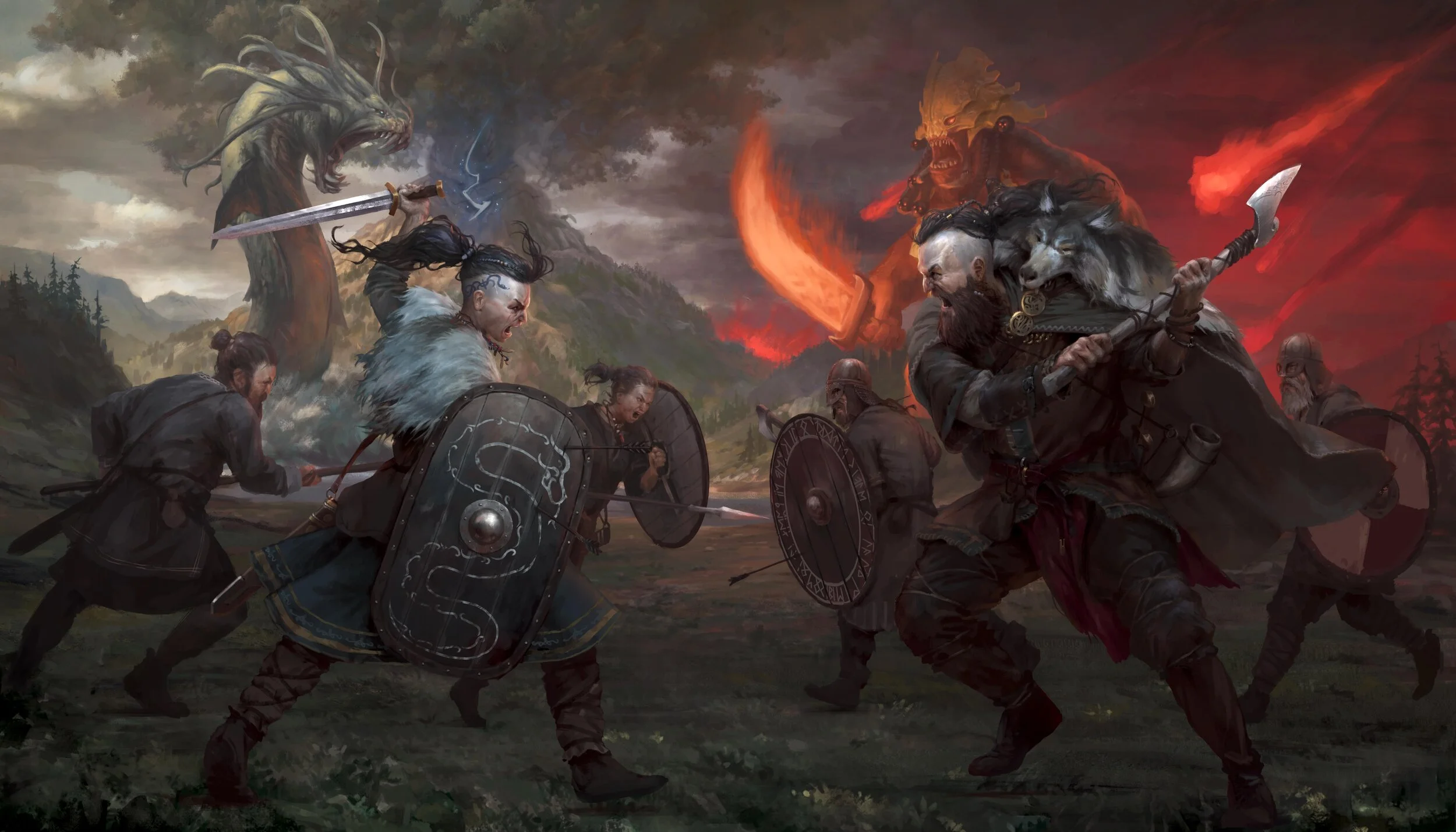 BLOOD RAGE: DIGITAL EDITION Review: A Tabletop Giant Trips Over Its Own Digital Feet