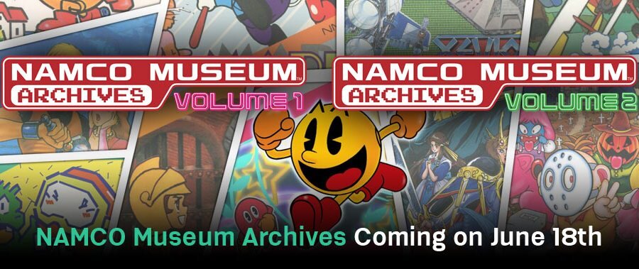 Get The NAMCO MUSEUM ARCHIVES VOL. 1&amp;2 On Any Platform Later This Week!