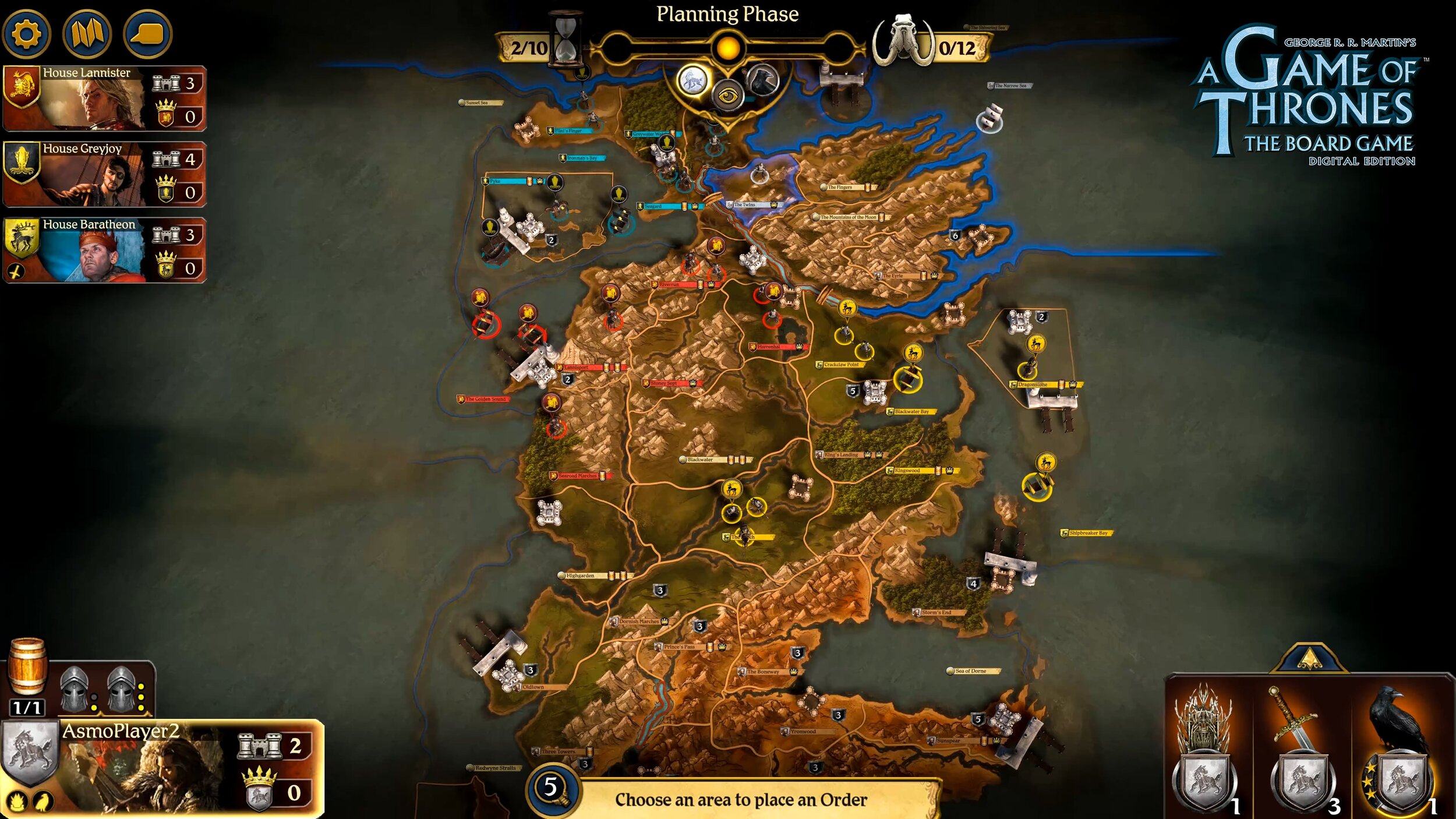 A Game of Thrones: The Board Game - Digital Edition - Screenshot 1.jpg