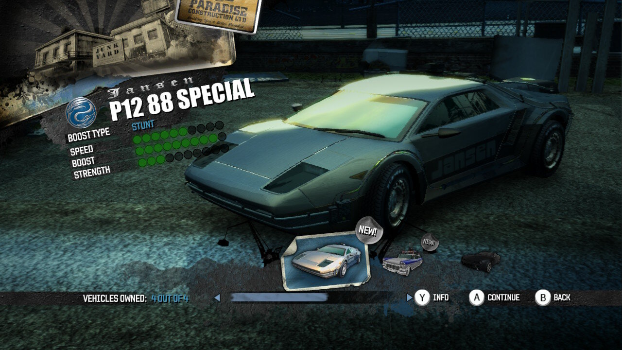 burnout paradise cars