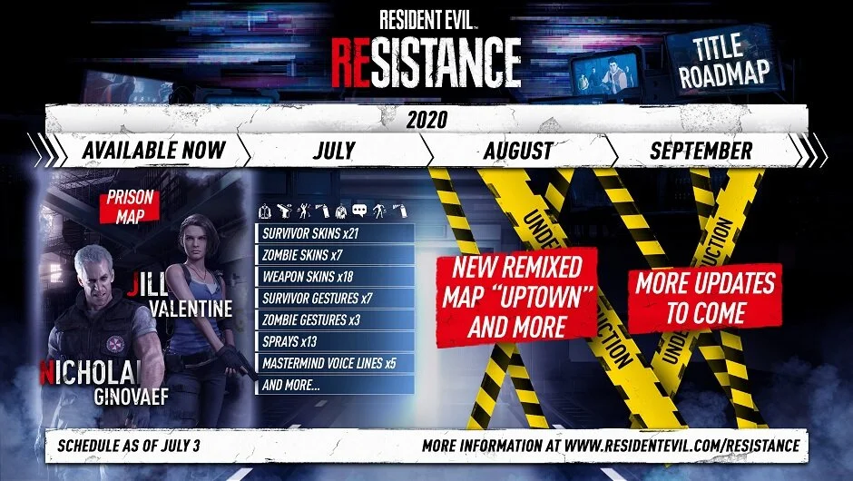 Check Out What's Up Next For RESIDENT EVIL RESISTANCE